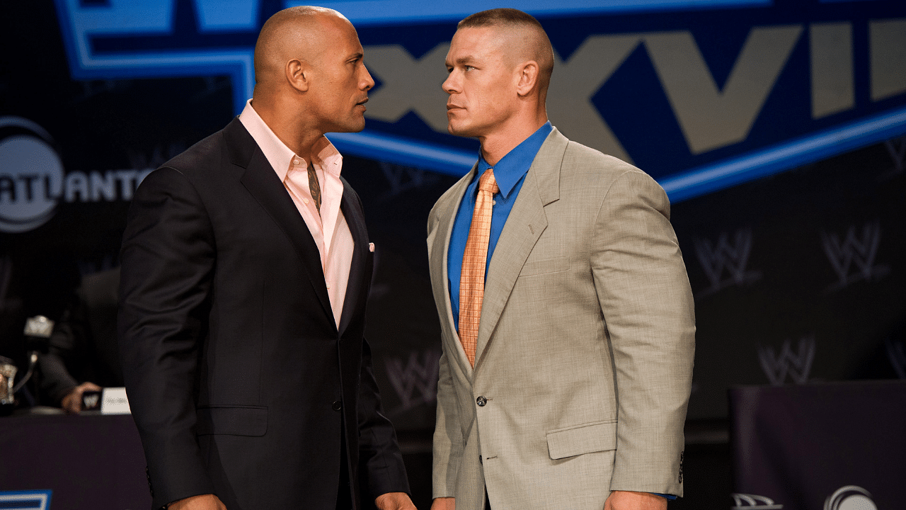 The Rock Once Called John Cena An "Idiot" Who Has "Confidence" During Their  Iconic Real-Life Riʋalry - The SportsRush