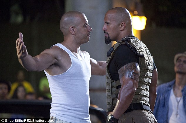 Fast and furious exit! Vin Diesel stormed off the set of Fast 8 minutes after wrapping amid the 'candy ass' row with Dwayne 'The Rock' Johnson 