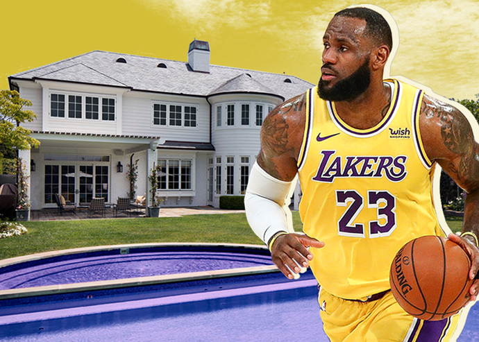 LeBron James Lists Brentwood Home