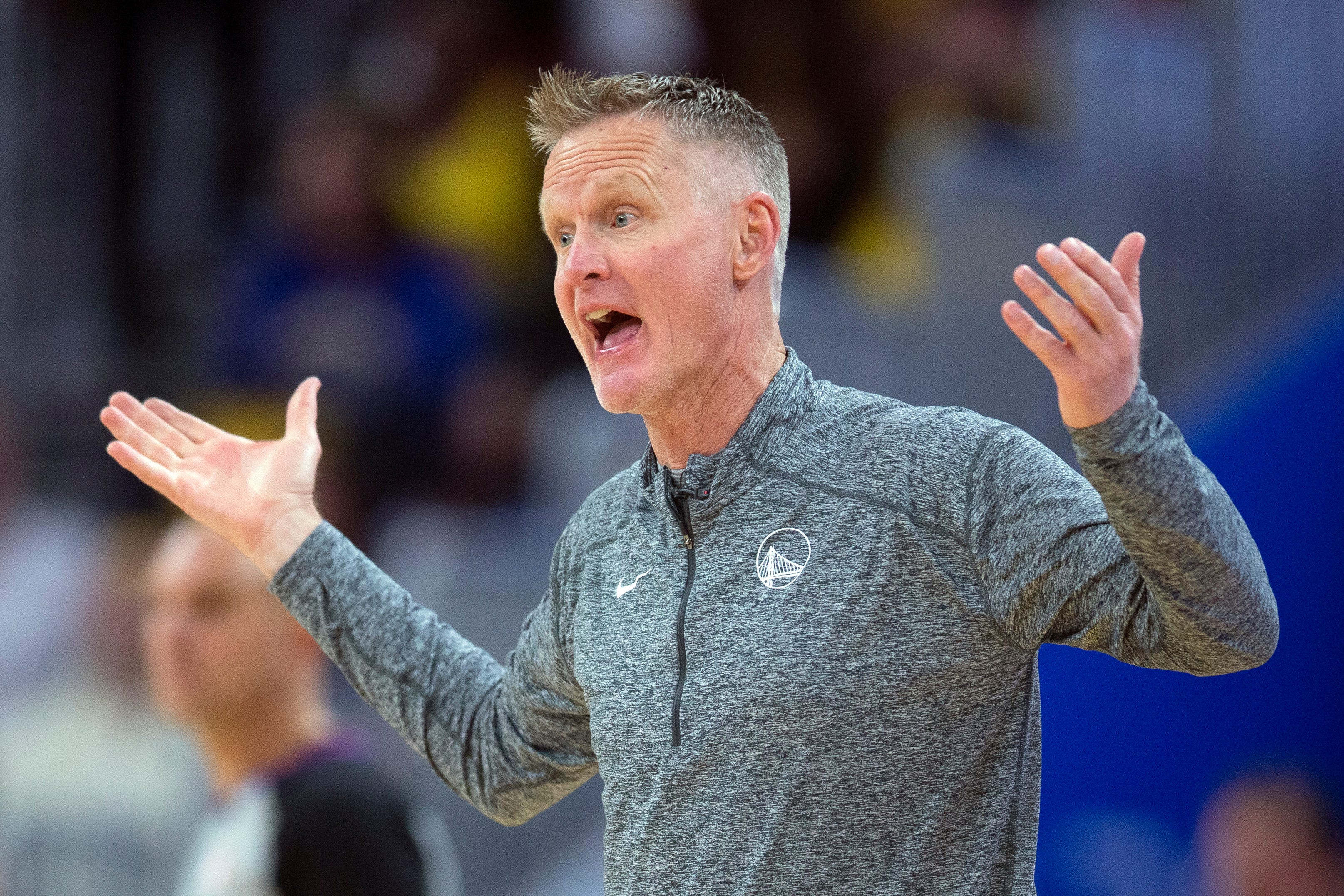 Warriors coach Steve Kerr back from COVID-19, awaits Suns-Mavs winner
