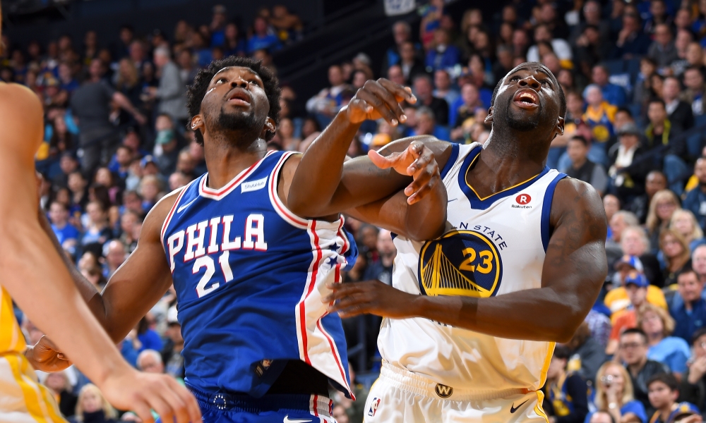 Draymond Green on Sixers' Joel Embiid: He trash talks 'the whole game'