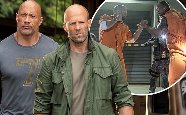 The Rock, Jason Statham a Vin Diesel nemohou ve filmu prohrát. Smlouva  omezuje také počet úderů, které inkasují | REFRESHER.cz
