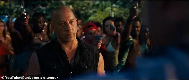 Prodigal action star: Johnson is featured in an end-credits scene in Fast X, despite his years-long feud with star Vin Diesel