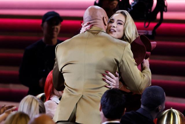 Grammys 2023: Adele delighted as she meets Dwayne 'The Rock' Johnson in  viral moment