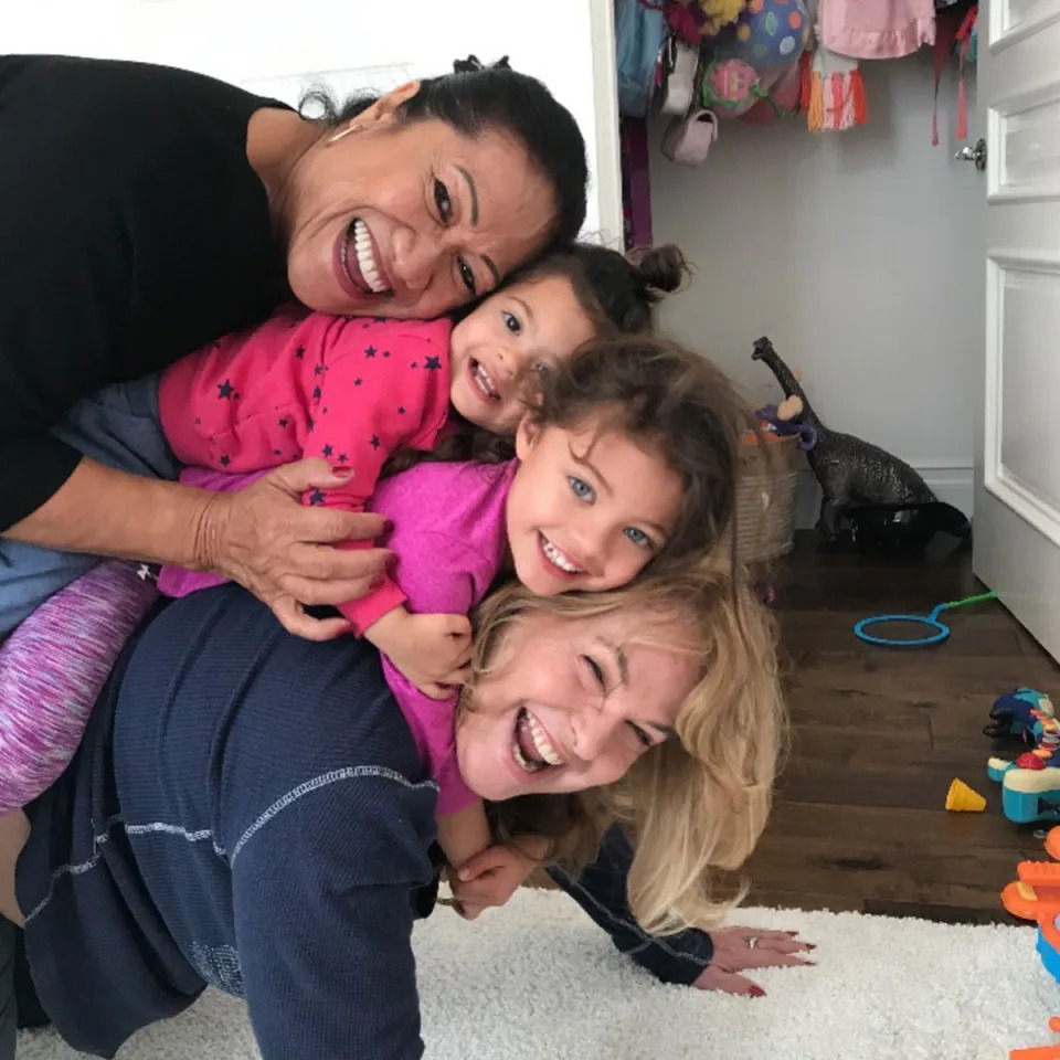 For Mother's Day in 2021, Hashian shared a cute pic with her two daughters and mother-in-law Ata, with the caption, "One of my FAVORITE PICTURES OF ALL TIME!"