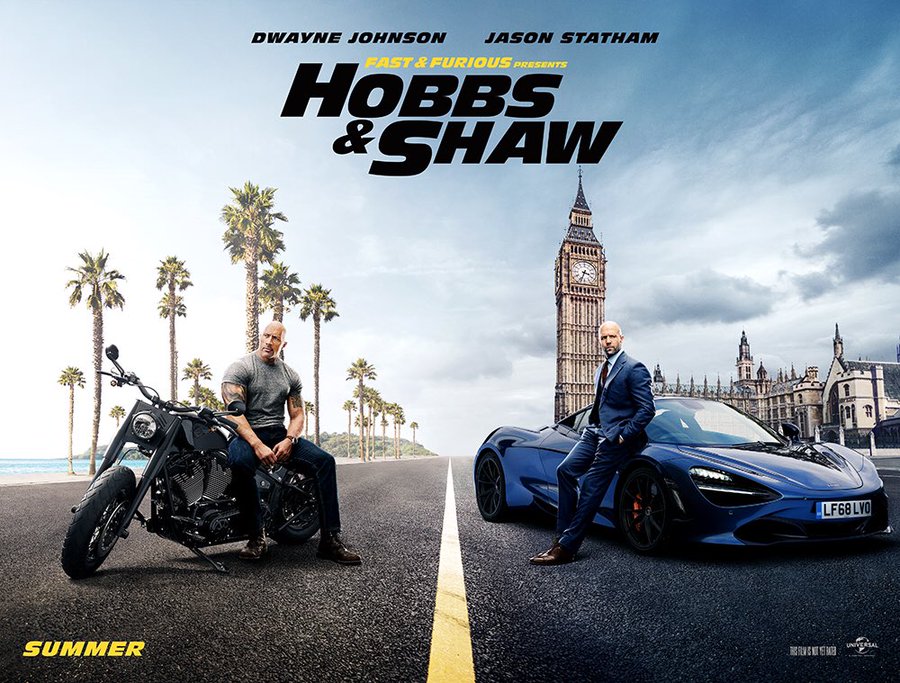 Watch The Rock and Jason Statham take on Idris Elba in the ridiculous new  trailer for 'Hobbs & Shaw'