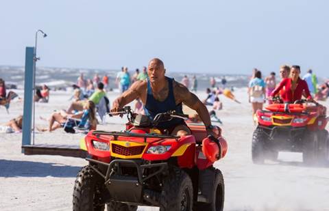 Dwayne Johnson loves the idea of ​​staging stunts from the beach