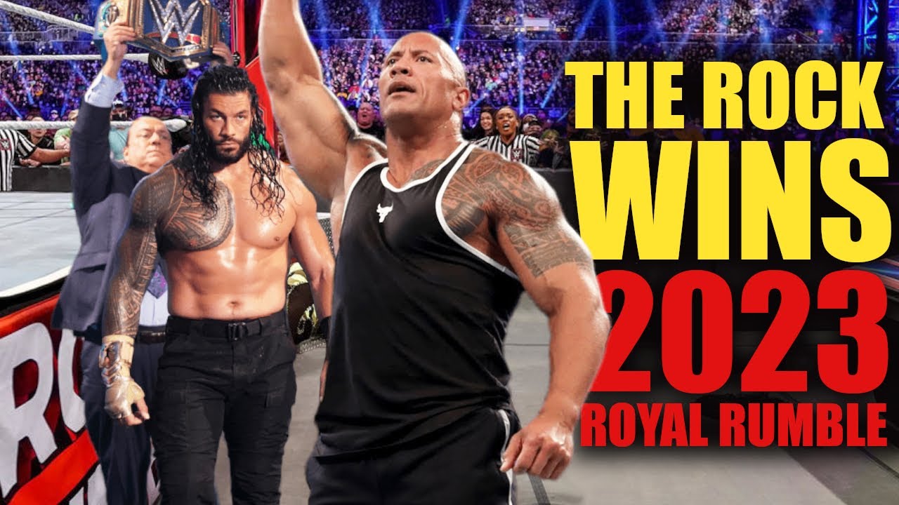 BREAKING: The Rock Returns & WINS 2023 Men's Royal Rumble Match LEAKED! Roman Reigns FURIOUS! - YouTube