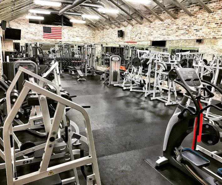 The Rock, obviously, has a state-of-the-art gymnasium at his home