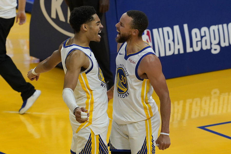 Jordan Poole et Stephen Curry, les « Splash Twins » | NBA