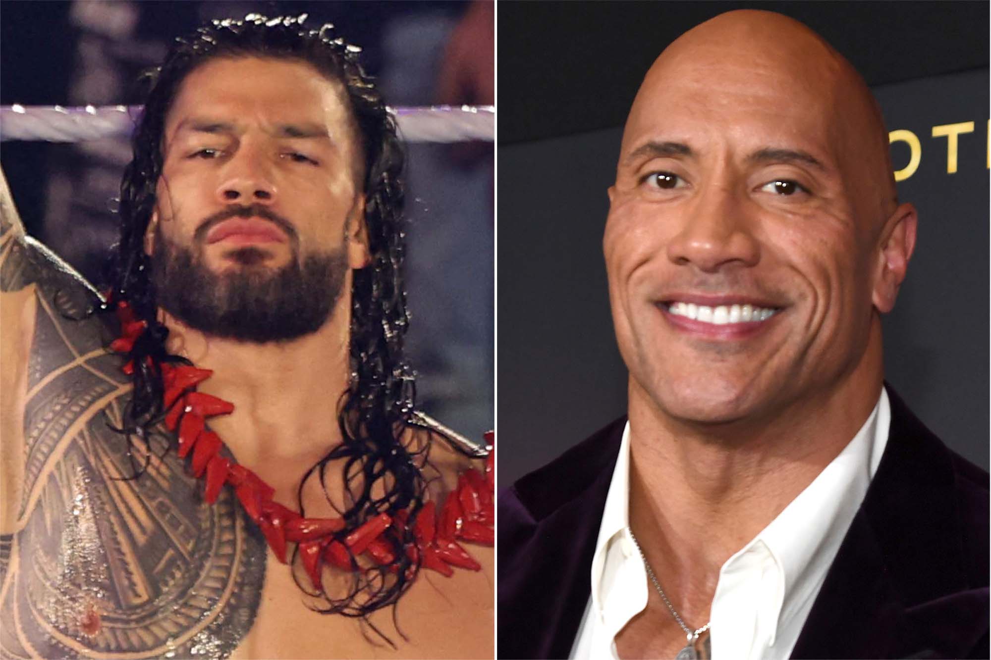 The Rock talks 'all the time' with Roman Reigns about match
