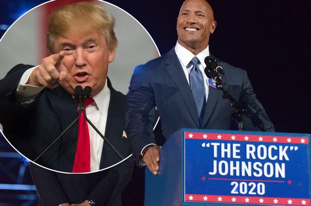 Dwayne Johnson won't rule out running for president and says 'anything can  happen' - Mirror Online