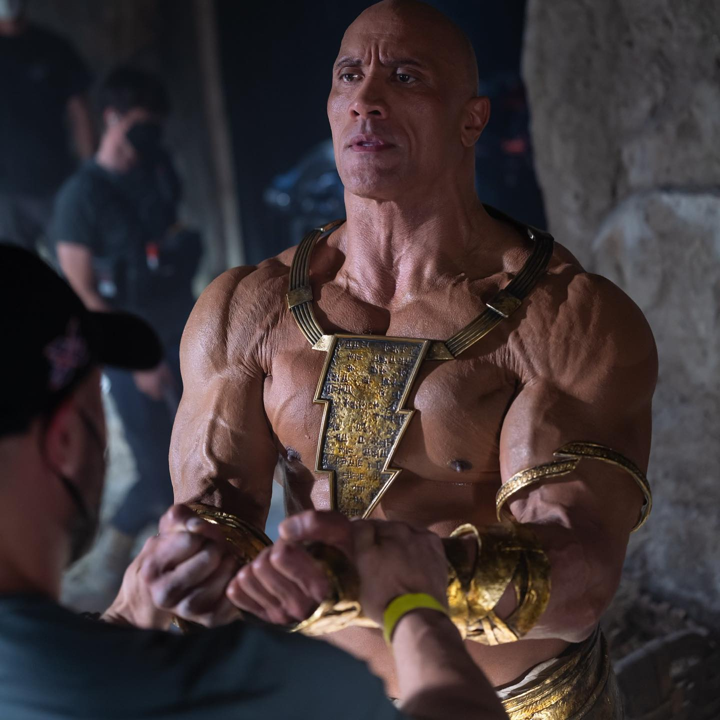 Dwayne The Rock Johnson as superhero Black Adam